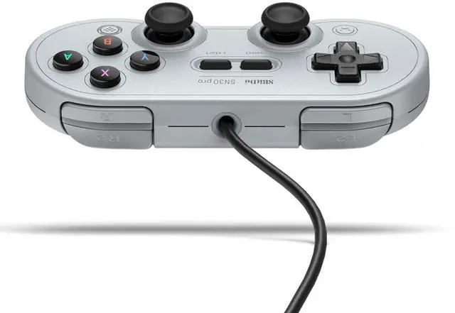 Alt view image 5 of 7 - 8Bitdo Sn30 Pro USB Wired Gamepad for Switch, Windows & Raspberry Pi(Gray Edition)