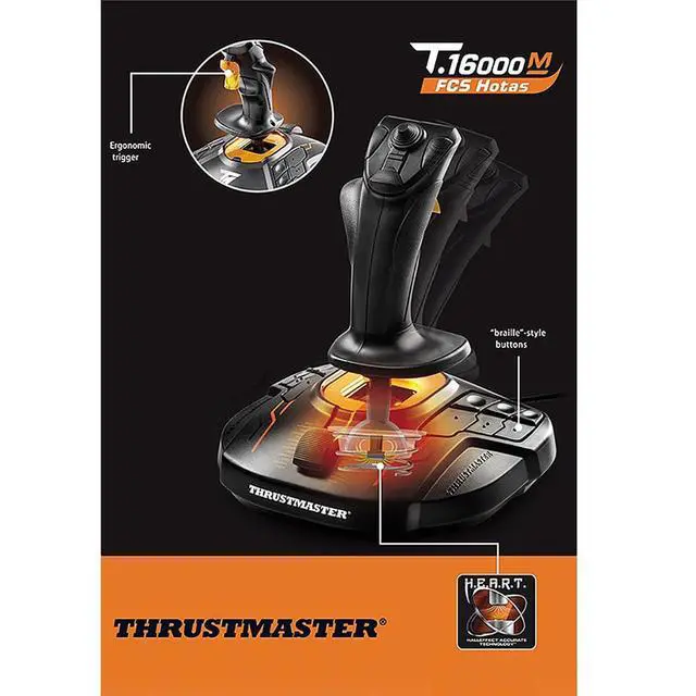 Alt view image 6 of 7 - Thrustmaster T16000M FCS - Precision Combat Flight Sim Joystick - PC