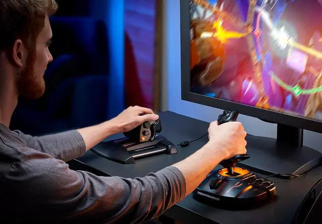 Alt view image 5 of 7 - Thrustmaster T16000M FCS HOTAS - Compatible with PC