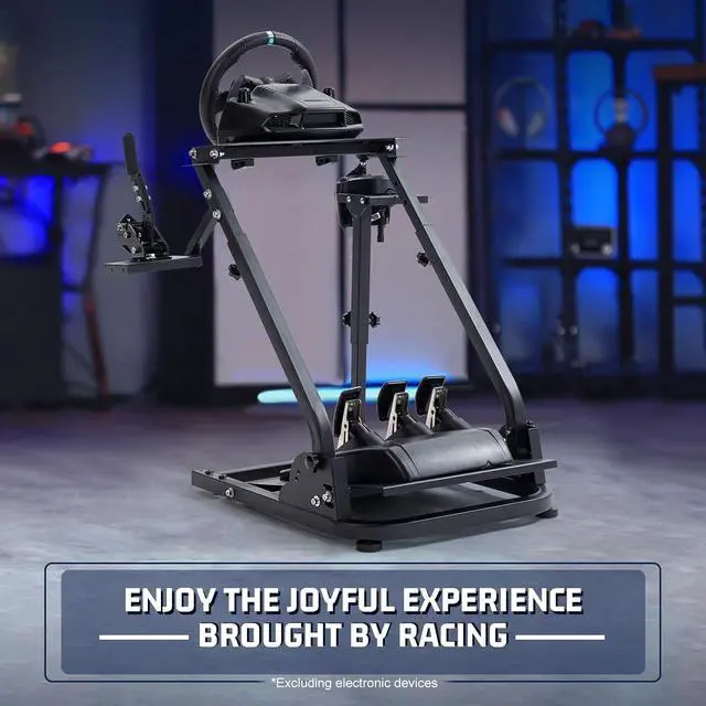 Alt view image 7 of 7 - Marada Racing Steering Wheel Stand Adjustable Driving Simulator Cockpit Fit for Thrustmaster T300RS T500RS, for Logitech G929 923 Wheel & Pedals & Handbrake Purchase Separately