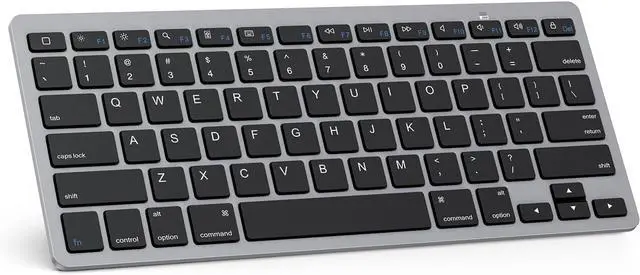 Main image of OMOTON Bluetooth Keyboard for iPad & More, Grey