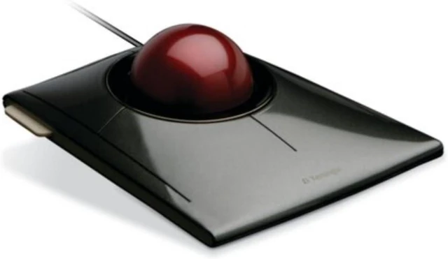 Main image of Kensington Wired SlimBlade Trackball Mouse (K72327U), Black