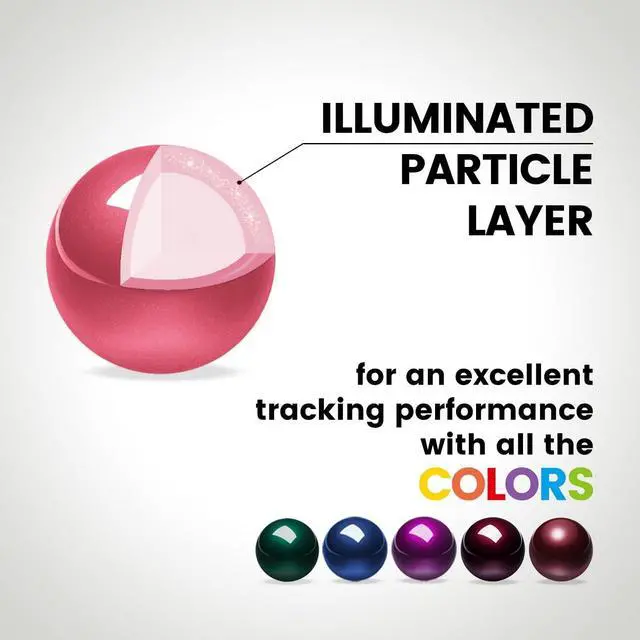 Alt view image 2 of 7 - Perixx PERIPRO-303 1.34 Inches Trackball - Replacement Ball for M570, PERIMICE-517/520/717/720, and Other Compatible Trackball Mouse (Pink)