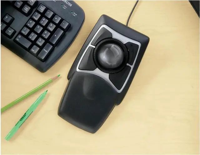 Alt view image 6 of 6 - ACCO/Kensington TRACKBALL Expert Mouse Optical