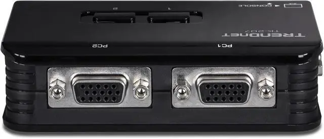 Alt view image 5 of 7 - TRENDnet 2-Port USB KVM Switch, TK-207K
