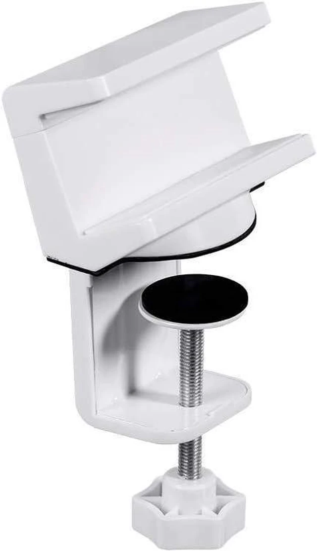 Alt view image 2 of 5 - Monoprice Desk Clamp Holder for Surge Protectors, Power Strips, USB Hubs - Designed for Use With Sit-Stand Desks, White - Workstream Collection