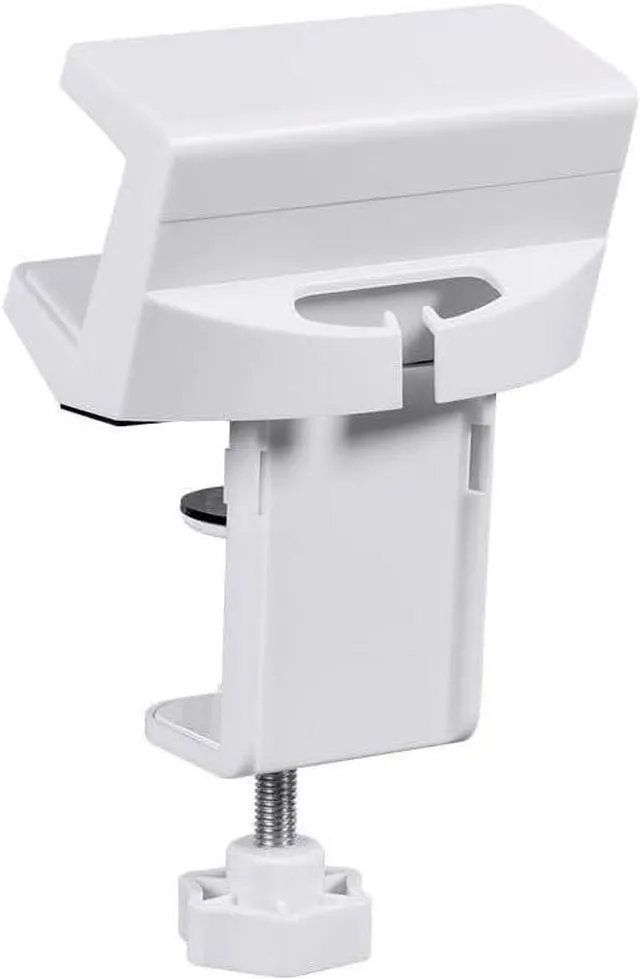 Alt view image 4 of 5 - Monoprice Desk Clamp Holder for Surge Protectors, Power Strips, USB Hubs - Designed for Use With Sit-Stand Desks, White - Workstream Collection