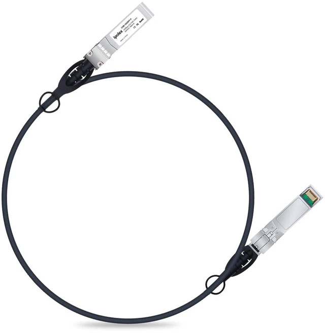 Main image of ipolex 10G SFP+ Twinax Cable, Direct Attach Copper(DAC) Passive Cable, 1.5m (4.92ft), for Cisco SFP-H10GB-CU1.5M, Meraki, Ubiquiti, Mikrotik, Intel, Fortinet, Netgear, D-Link, Supermicro, TP-Link
