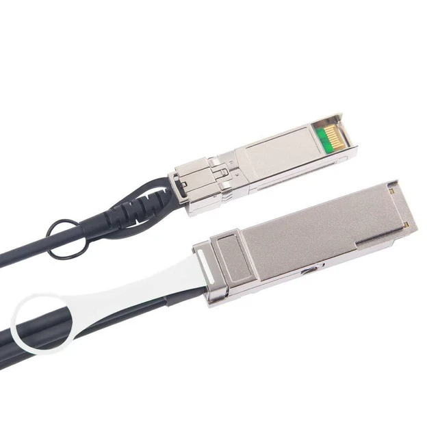 Alt view image 5 of 7 - 10Gtek 40G QSFP+ to 4xSFP+ Breakout DAC for Cisco QSFP-H40G-CU5M - 40GBASE-CR4 Passive Direct Attach Copper Twinax QSFP to SFP Cable for Cisco Devices, 3-Meter(10ft)
