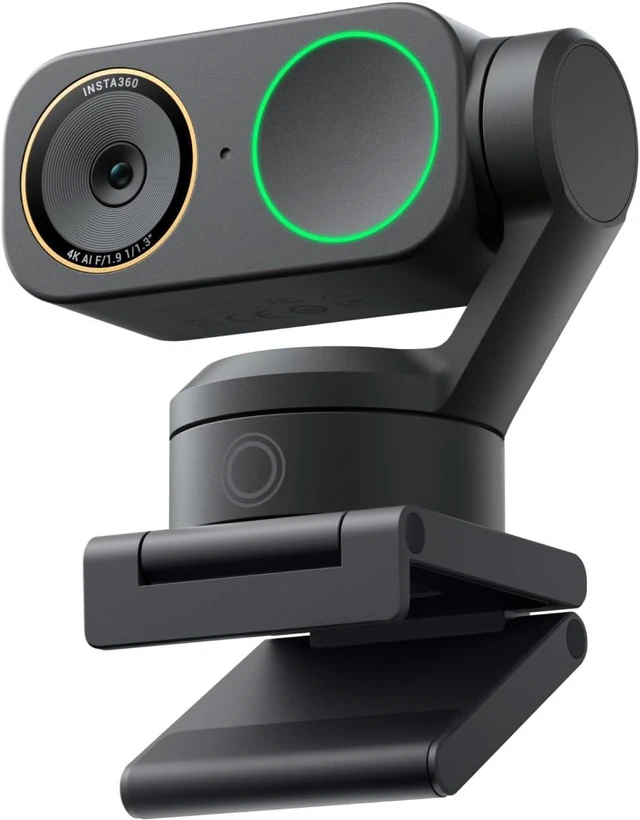 Main image of Insta360 Link 2 Pro 4K PTZ Webcam for PC/Mac, 1/1.3 Sensor, Low-Light, AI Tracking, HDR, Directional Noise-Canceling Mics, Supports Stream Deck, Zoom, Teams, Twitch for Streaming or Meetings