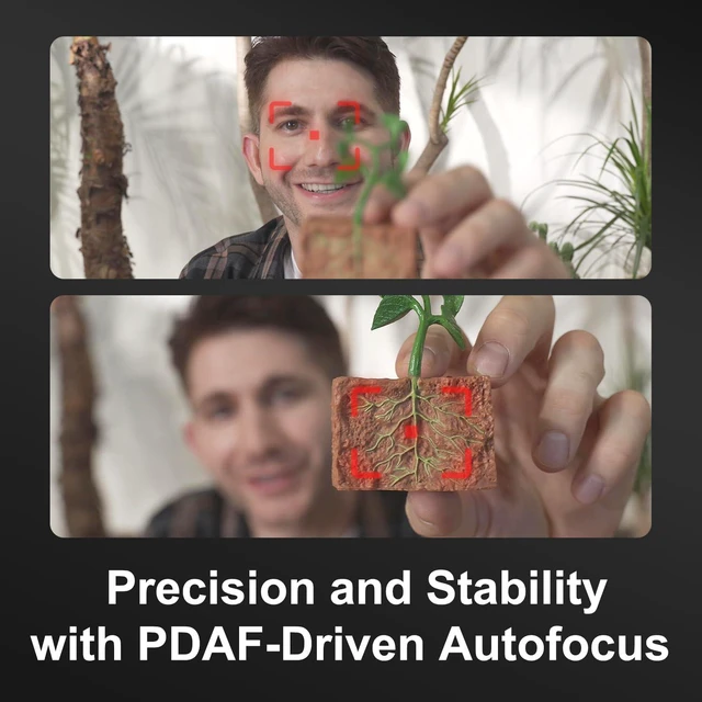 Alt view image 5 of 7 - JOYUSING Flip600S 4K Webcam for PC, Ultra HD Webcam with tripod, PDAF Autofocus, Noise-Cancelling Mics, 79° FOV, Auto Light Correction, Privacy Cover, for Conference, Streaming, Zoom/Teams/Google Meet