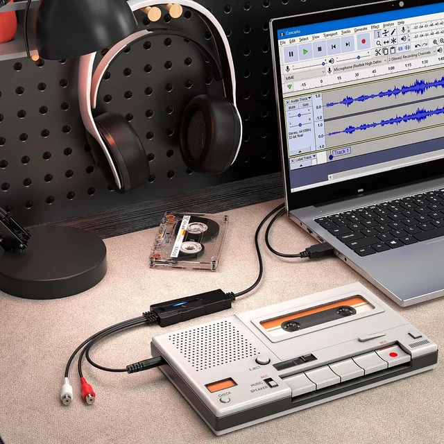 Alt view image 4 of 7 - DriverGenius AudioXfer USB Audio Capture Card Device