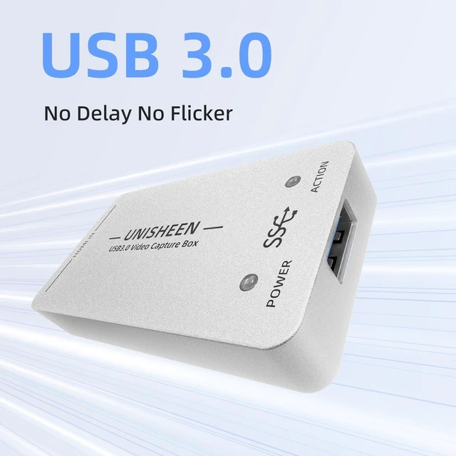 Alt view image 4 of 7 - 1080P60 HDMI Video Capture CardUSB 3.0 HDMI Video Capture Device, Full HD for Game Recording, Live Streaming Broadcasting