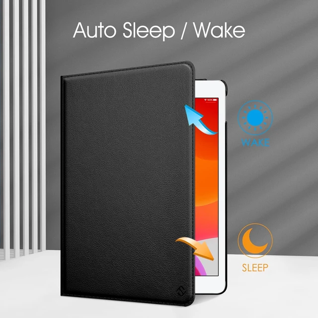 Alt view image 3 of 7 - Fintie 360° Rotating Case for iPad 9th / 8th / 7th Generation 10.2 Inch