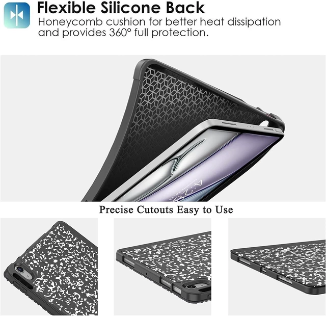 Alt view image 7 of 7 - Supveco Case for iPad Air 11 Inch & iPad Air 5th/4th Generation 10.9 Inch