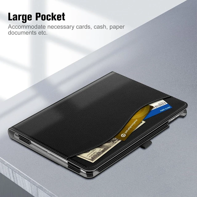 Alt view image 5 of 7 - Fintie Multi-Angle Viewing Case for iPad 9th/8th/7th Generation 10.2 Inch