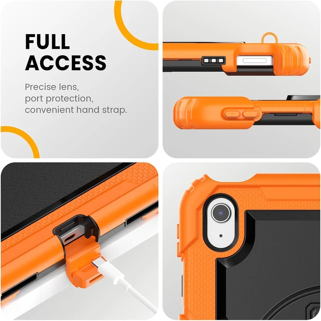 Alt view image 6 of 7 - Timecity for iPad 9th/ 8th/ 7th Generation Case with Screen Protector