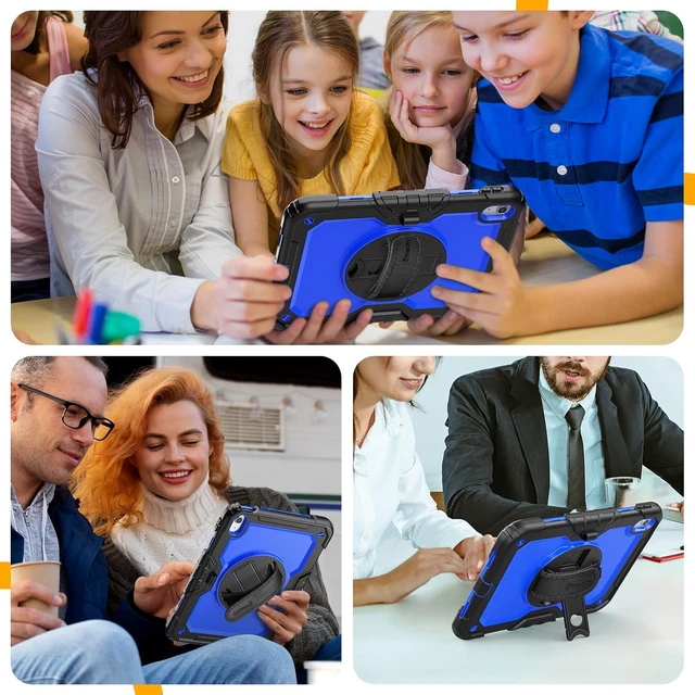 Alt view image 4 of 7 - Timecity for iPad 9th/ 8th/ 7th Generation Case with Screen Protector