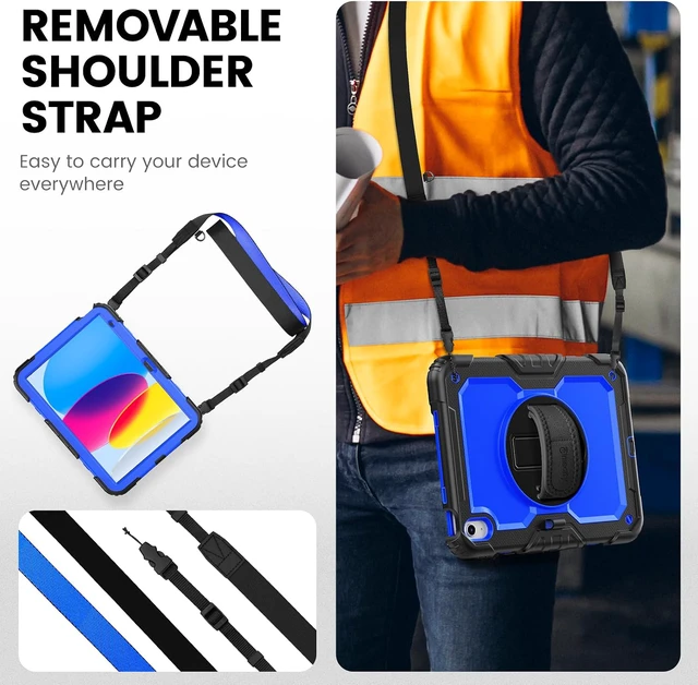 Alt view image 5 of 7 - Timecity for iPad 9th/ 8th/ 7th Generation Case with Screen Protector