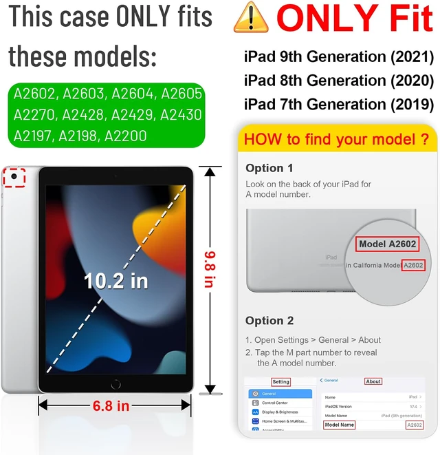Alt view image 3 of 7 - FINTIE Backlit Keyboard Case for iPad 9th / 8th / 7th Generation 10.2 Inch