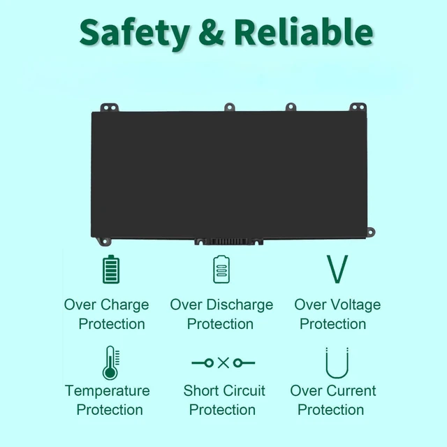 Alt view image 3 of 7 - HT03XL L11119-855 Laptop Battery for HP Pavilion 15-CS 15-DA 15-DB 15-DW