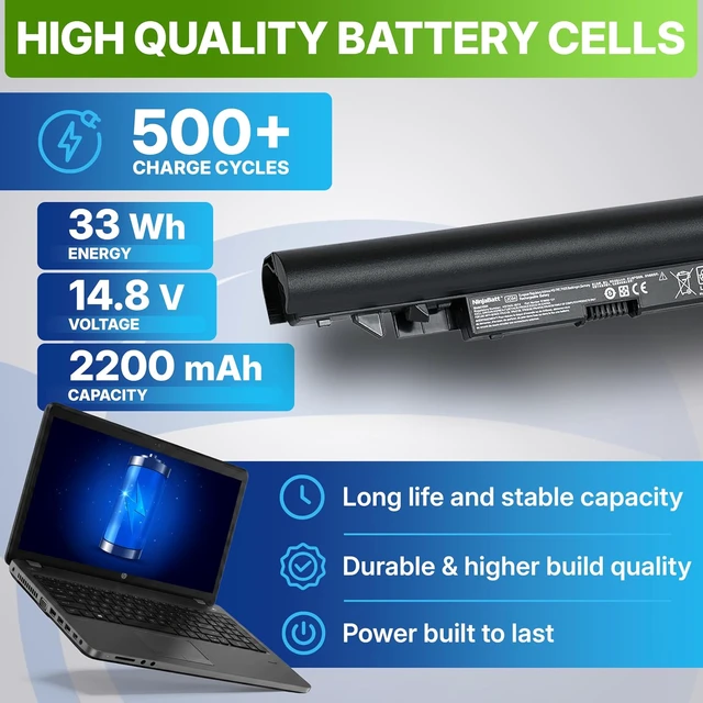 Alt view image 5 of 7 - NinjaBatt 919700-850 Battery for HP JC04 JC03 15-BS015DX 250 G6 255 G6