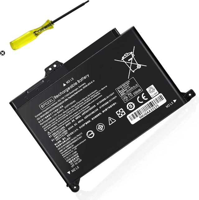 Main image of TSKYBEAR BP02XL 849909-850 Battery Compatible with HP Pavilion Laptop 15-AU 15-AW Series 15-AU057CL 15-AU030WM 15-AU063NR 15-AU123CL 15-AW002LA 15-AW053NR 15-AU091NR 15-AU023CL BPO2XL TPN-Q172