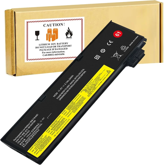 Main image of 61+ 61 11.4V 24Wh 01AV423 01AV452 t470 T580 T570 P52S T470 Laptop Battery Replacement for Lenovo ThinkPad T470 T480 T570 T580 A475 A485 P51S P52S Series 4X50M08810 01AV422 SB10K97579 01AV424 01AV452