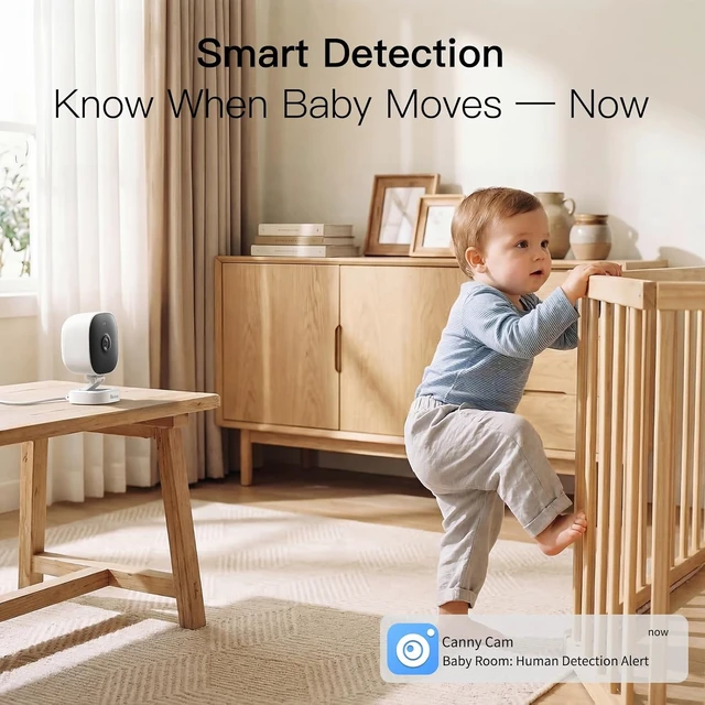 Alt view image 4 of 7 - VIMTAG Security Camera Outdoor Indoor, 2.5K Cameras for Home Security Pet/Dog, Color Night Vision, Baby Monitor, Motion Activated Spotlight/Siren, IP66,2-Way Audio, Cloud/512G TF Card Storage,Plug-in