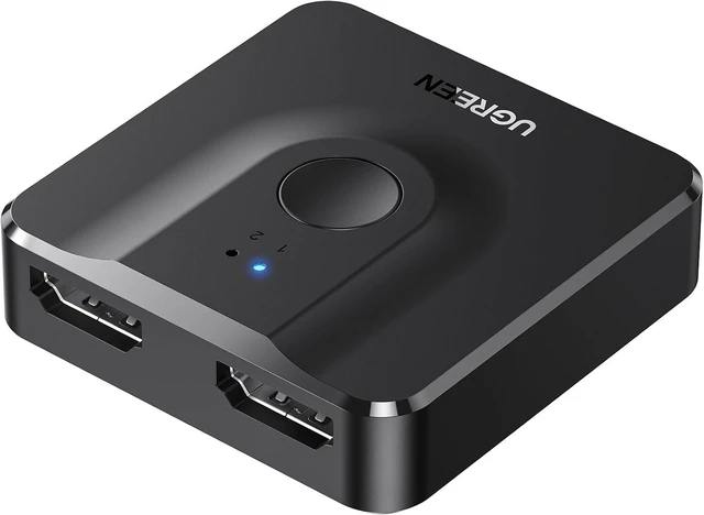 Main image of UGREEN HDMI Switch 2 in 1 Out, 4K@60Hz, Bi-Directional, HDR, 3D