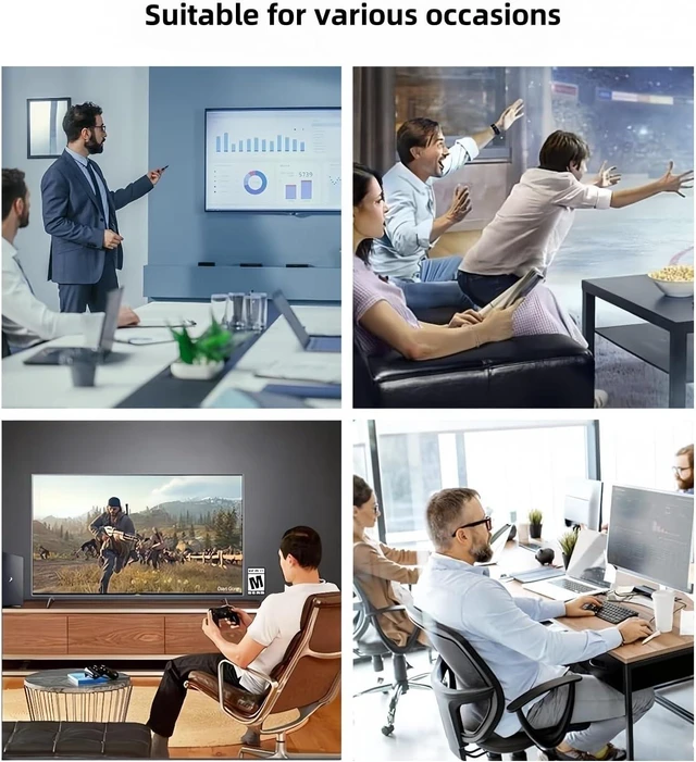 Alt view image 7 of 7 - HDMI Switch 7 in 1 Out, 4K@60Hz HDMI Splitter Switcher with Remote