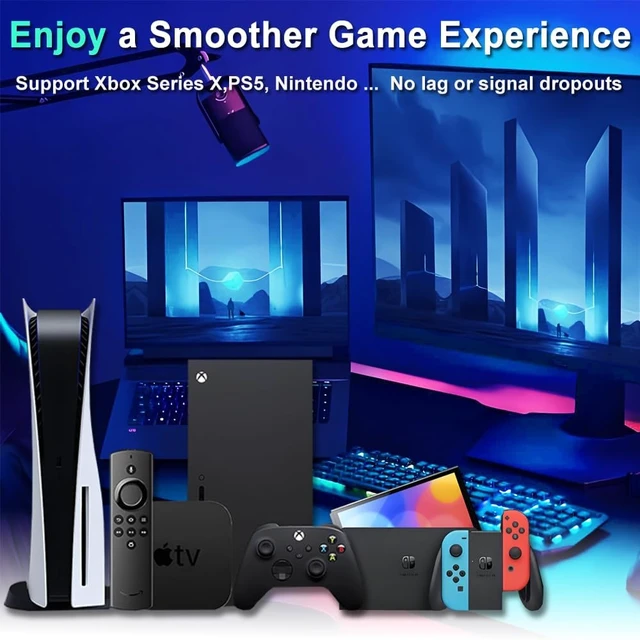 Alt view image 6 of 7 - SkycropHD HDMI 2.1 Switch 8K 4 in 1 Out, 4K@120Hz HDMI Switcher with Remote