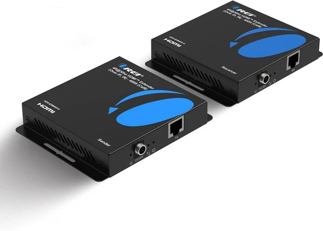 Main image of OREI HDMI Over IP 4K Extender 400ft, Loop Out, Over 1G Switch, HDCP 1.4