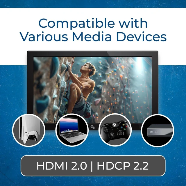 Alt view image 7 of 7 - OREI HDMI 1×2 Extender Over Ethernet 4K 230ft, Loop-Out POC 18Gbps HDCP 2.2