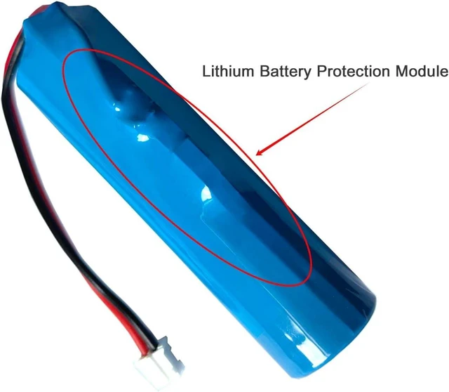Alt view image 6 of 6 - 3.7V 2600mAh 18650 Rechargeable Li-ion Battery with Jst XH2.54/2P Connector Plug Wires for DIY Electronics, Toys, Lighting,Bluetooth Devices and More