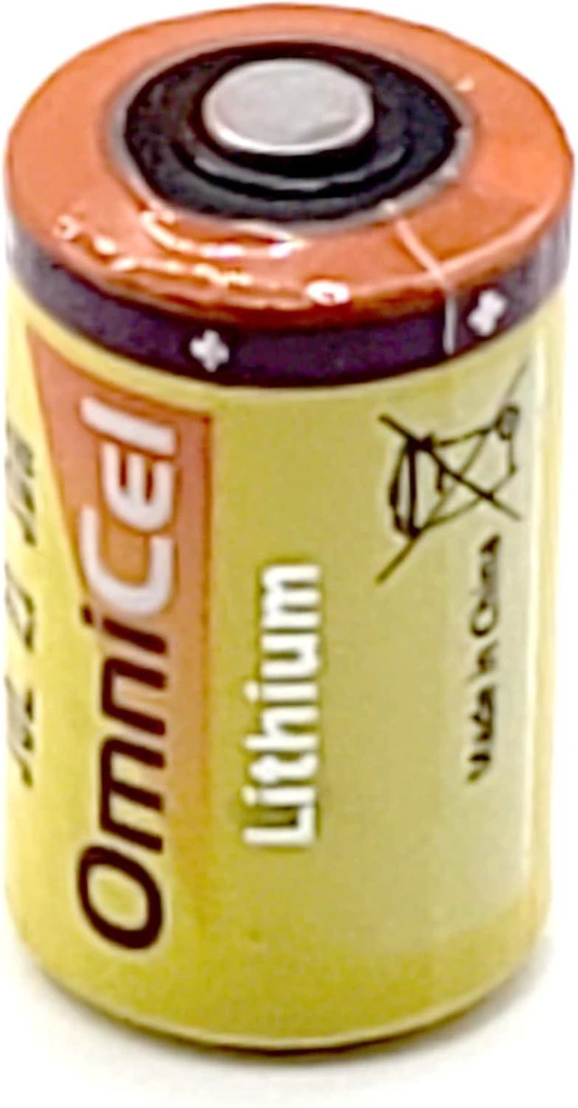 Alt view image 3 of 7 - Omnicel ER14250/S 3.6V Lithium Button Top Battery 1/2AA Standard Amr