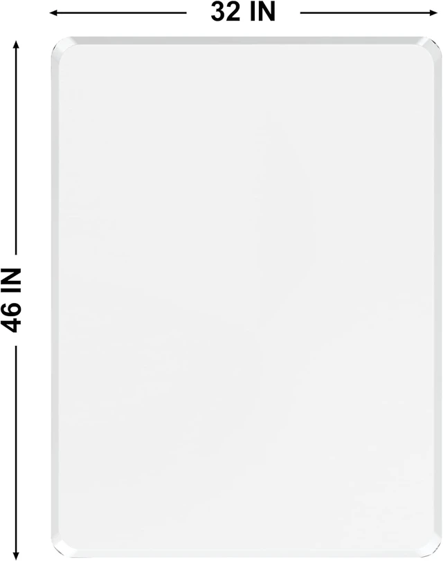 Alt view image 7 of 7 - Clear 1/5inch Thick Office Chair Mat, Beveled Edge, 32"x46"