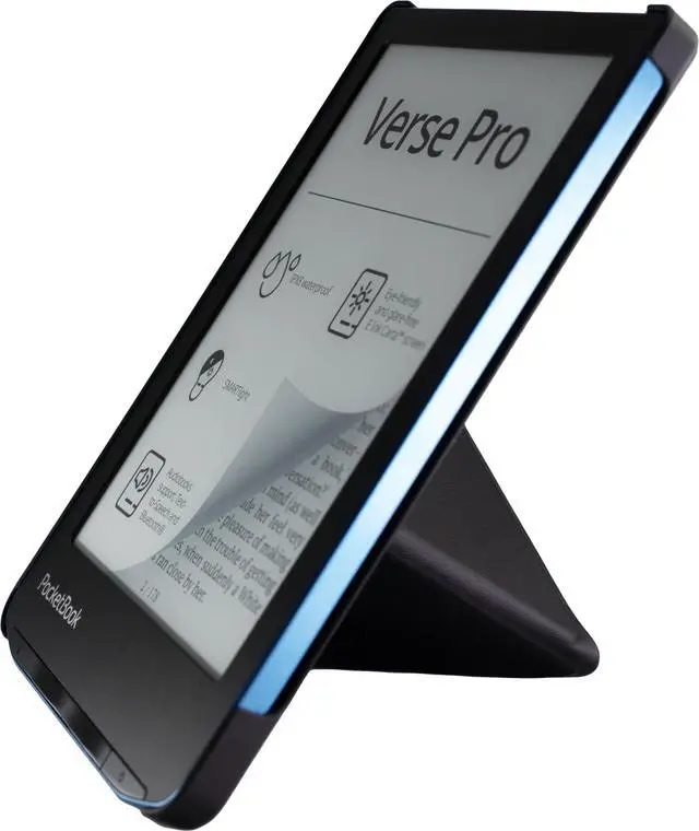 Alt view image 7 of 7 - Pocketbook Origami Black Cover for Verse, Verse Pro, Verse Pro Color, H-SO-634-K-WW