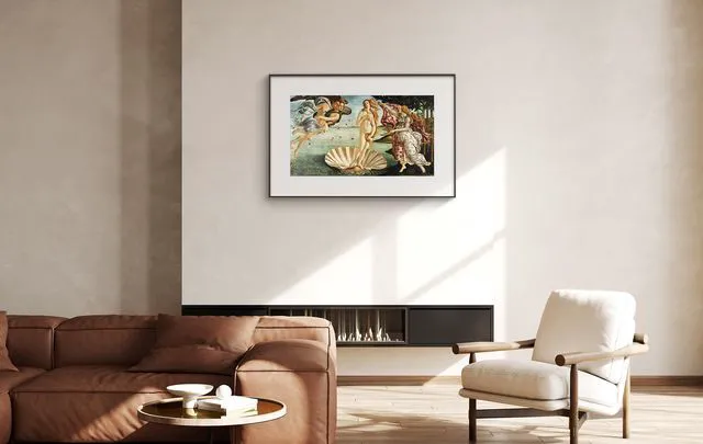 Alt view image 4 of 7 - InkPoster Affresco 31.5" - Color Screen E Ink Spectra 6 - Paper-Like - Aluminium Body - Thousands of Artworks in App