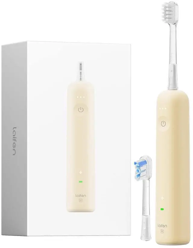 Main image of Laifen Wave SE Electric Toothbrush with 2 Brush Heads - Yellow