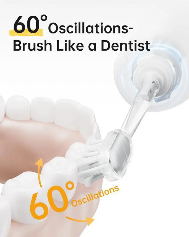 Alt view image 5 of 5 - Laifen Wave SE Electric Toothbrush with 2 Brush Heads - Gray