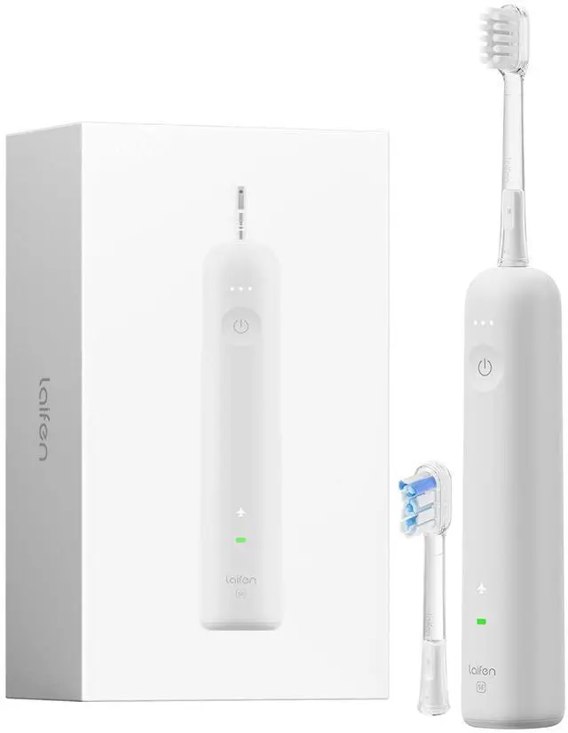 Alt view image 2 of 5 - Laifen Wave SE Electric Toothbrush with 2 Brush Heads - Gray