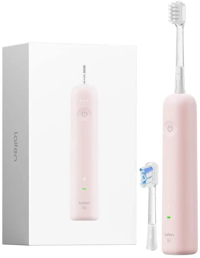 Main image of Laifen Wave SE Electric Toothbrush with 2 Brush Heads - Pink