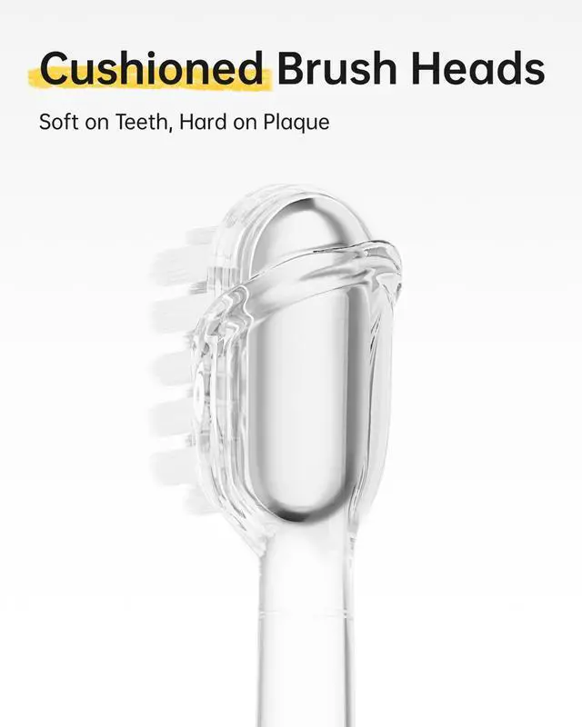 Alt view image 2 of 4 - Laifen Wave SE Electric Toothbrush with 2 Brush Heads - White