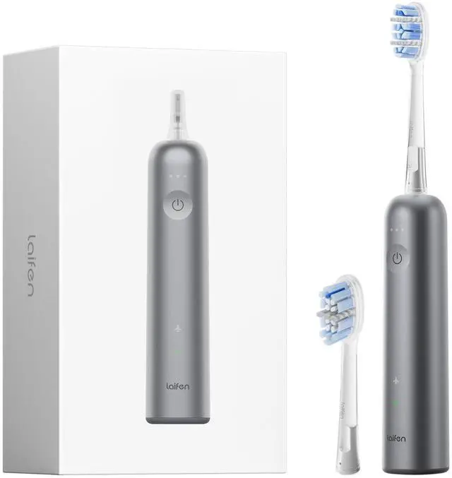 Main image of Laifen Wave Pro Electric Toothbrush with 2 Brush Heads and Travel Bag - Space Gray