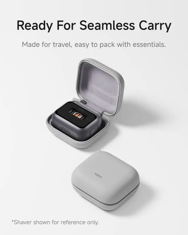 Alt view image 3 of 6 - Laifen P3 Pro Shaver Travel Pod - Gray