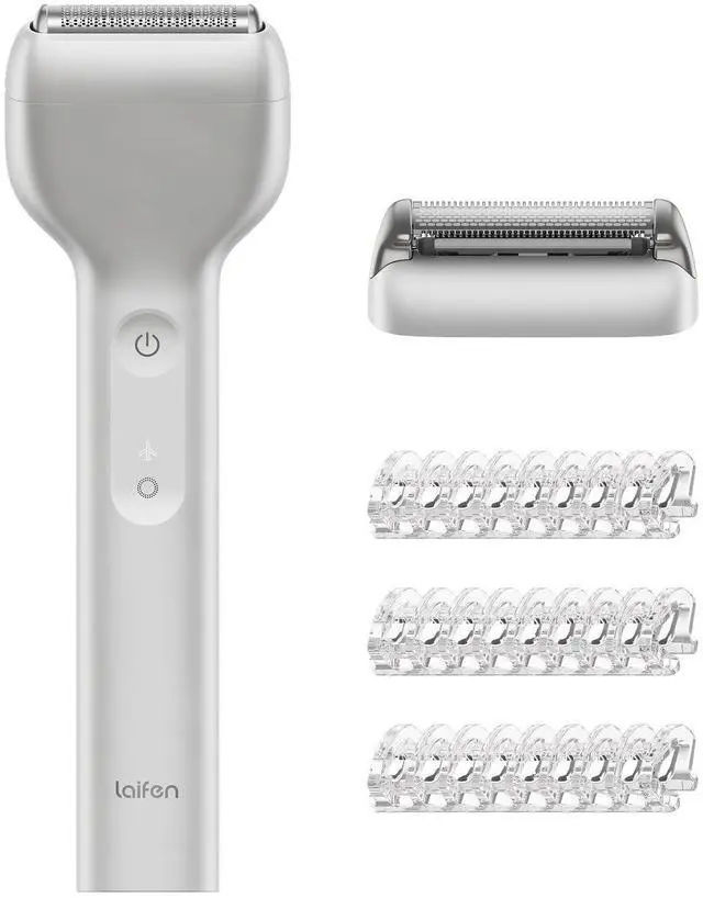 Main image of Laifen T1 Pro 1-Blade Electric Shaver with Trimmer Head and 3 Guards - Silver