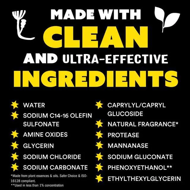 Alt view image 4 of 7 - Liquid Laundry Detergent | Clean Laundry Detergent Soap for Sensitive Skin | 2x Concentrated, High Efficiency (HE) (Ocean Mist - 200 Loads)