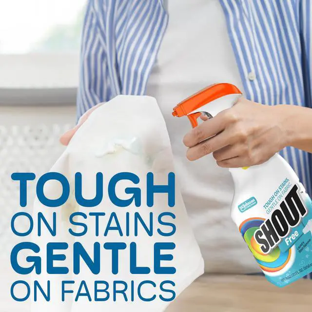 Alt view image 6 of 7 - Free Laundry Stain Remover Spray, Active Enzyme Formula is Fragrance, Bleach, and Dye Free, Removes Everyday Stains including Baby Stains - 22oz Spray