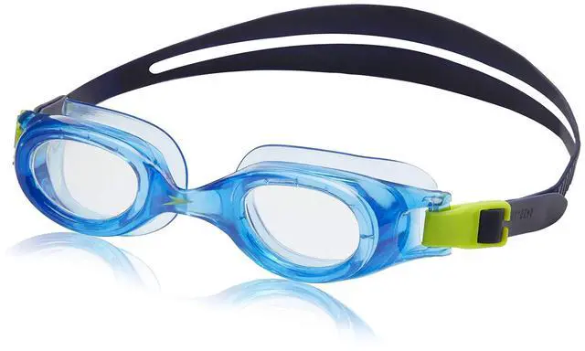 Main image of Unisex-child Swim Goggles Hydrospex Ages 6-14, Speedo Blue/Clear